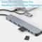 8 In 1 USB C Hub 4K HDMI Adapter For MacBook IPhone And Laptop 3