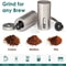 Portable Manual Coffee Grinder With Ceramic Burr Stainless Steel Coffee Bean Mill 1
