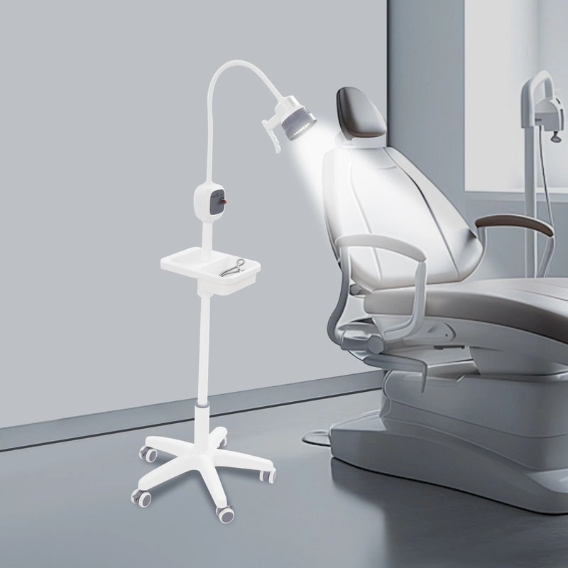 Freestanding LED Surgical Light With Dimmable Medical Exam Lamp For Clinics 10