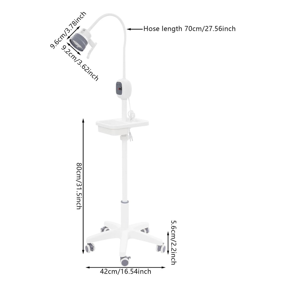 Freestanding LED Surgical Light With Dimmable Medical Exam Lamp For Clinics 7