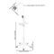 Freestanding LED Surgical Light With Dimmable Medical Exam Lamp For Clinics 7