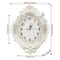 Elegant European Wall Clock For Living Room Oval Quartz Decorative Wall Clock 2