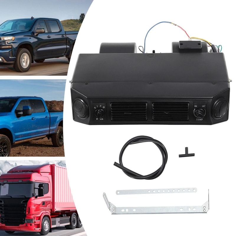 Universal Under Dash AC Evaporator Kit With 3 Speed Cooling For Cars And Trucks 11