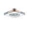 LED Ceiling Fan Lamp With Remote Control Speed Dimmable Light Low Profile Modern Design 4
