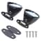 Premium Vintage Universal Side Rearview Mirrors Classic Car Racing Door Wing Pair 6