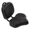 Extra Wide Comfort Bike Saddle Seat With Backrest Soft Leather Cushion For Ultimate Support 6