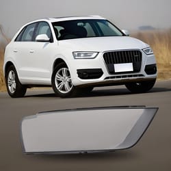 right side front headlight lens cover for audi durable, oem replacement shell