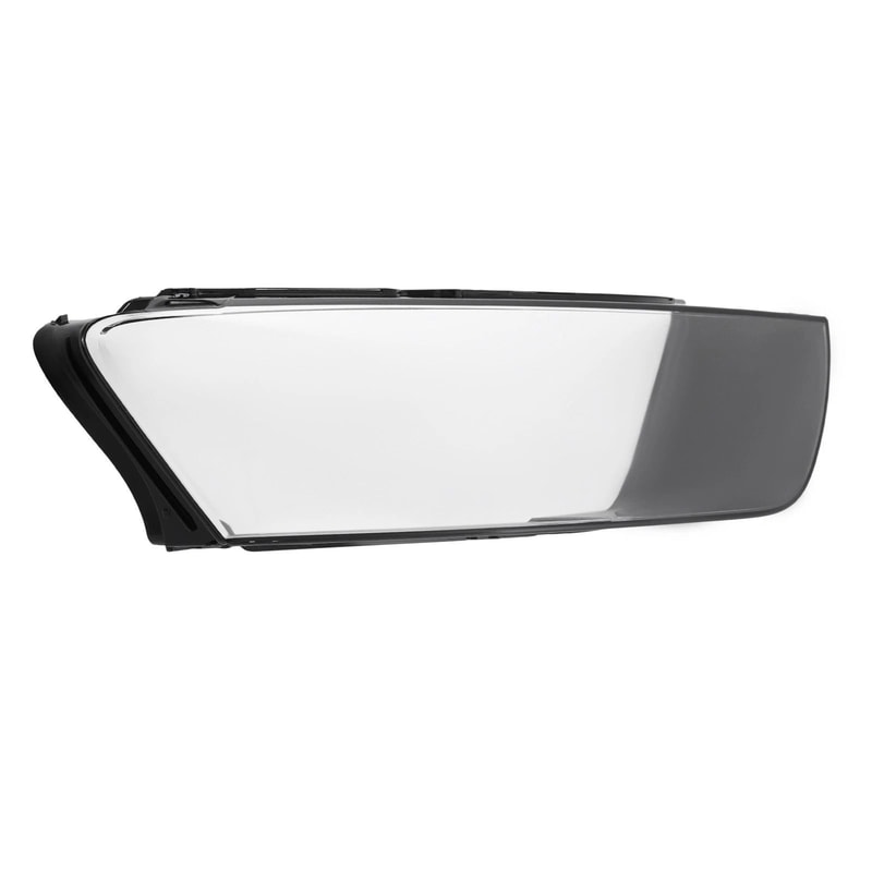 Right Side Front Headlight Lens Cover Audi Durable Replacement Shell 5