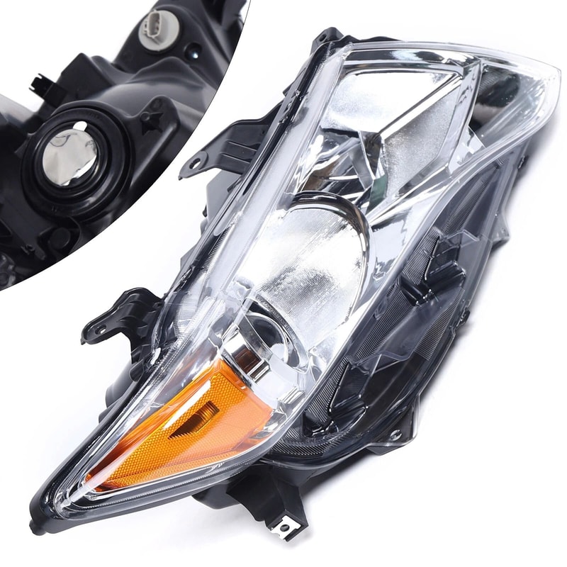 Premium Toyota Venza Headlight Passenger Side Right Headlight Assembly Direct Replacement 8