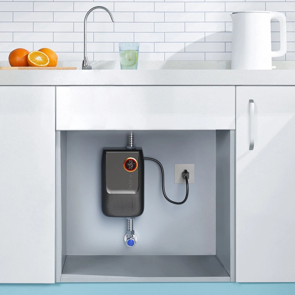 High Efficiency Compact Tankless Electric Water Heater Instant Hot Water 3