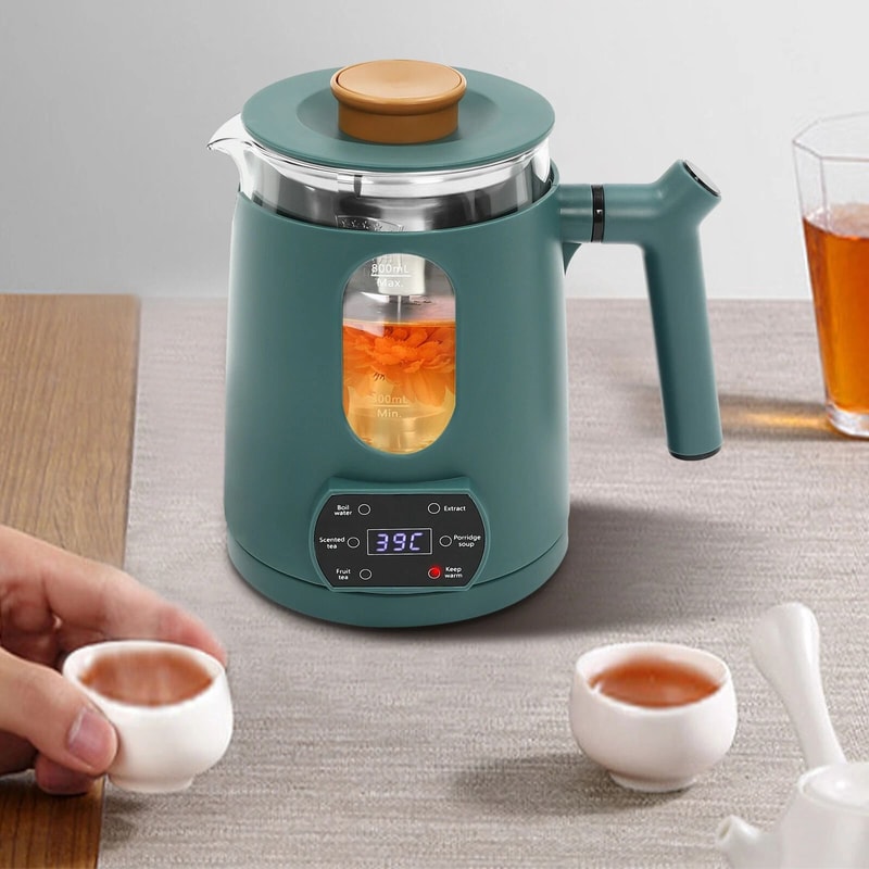Compact Temperature Control Electric Tea Kettle Water Boiler Heater For Precise Boiling 7