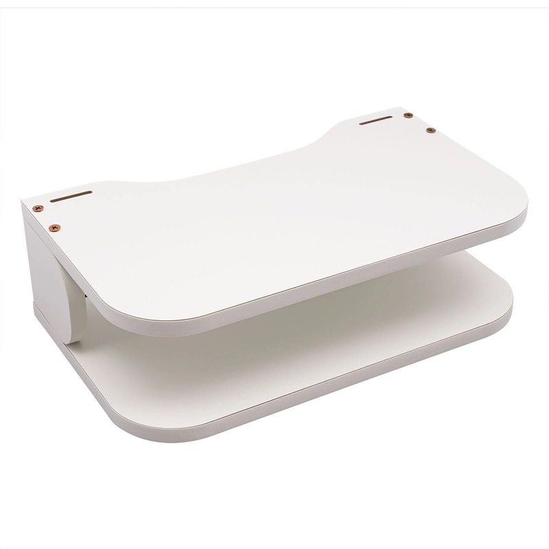Premium Wall Mounted Floating Router Shelf TV Components Storage Rack 5