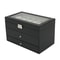 Luxury 3 Tier Jewelry Box Watch Organizer For Elegant Storage 5