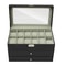 Luxury 3 Tier Jewelry Box Watch Organizer For Elegant Storage 6