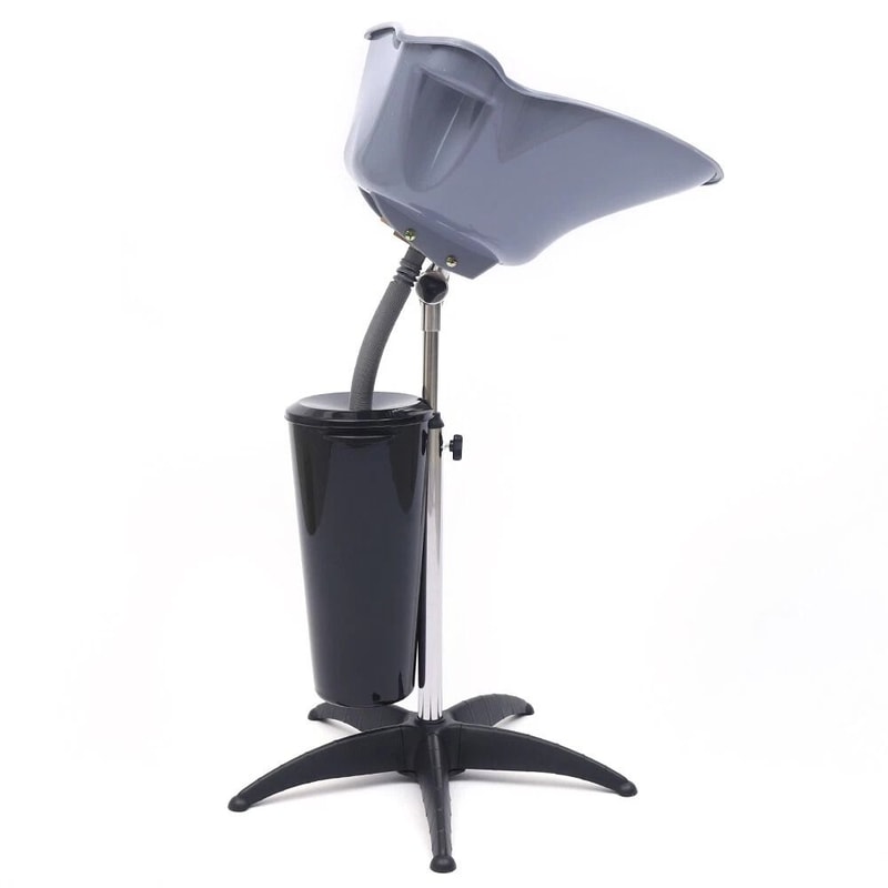 Ergonomic Adjustable Shampoo Basin Stand Portable Hair Wash Basin For Home Care 5