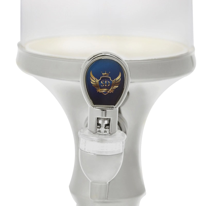 Premium Party Beer Tower Dispenser With Ice Tube LED Light Large Capacity Beverage Pour Station 1