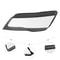 Premium Left Driver Side Headlight Lens Cover For Audi 9