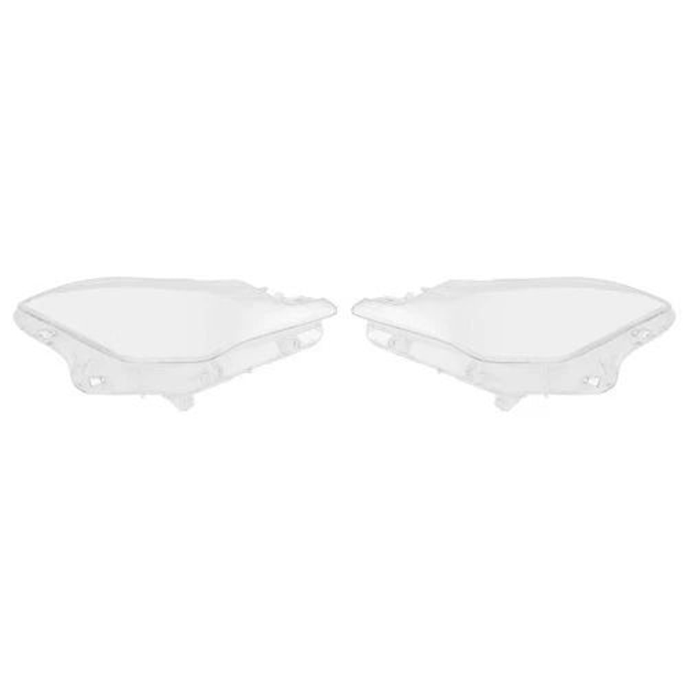 Premium Headlight Cover Pair For Maserati Quattroporte Clear Replacement Lens 7