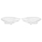 Premium Headlight Cover Pair For Maserati Quattroporte Clear Replacement Lens 7