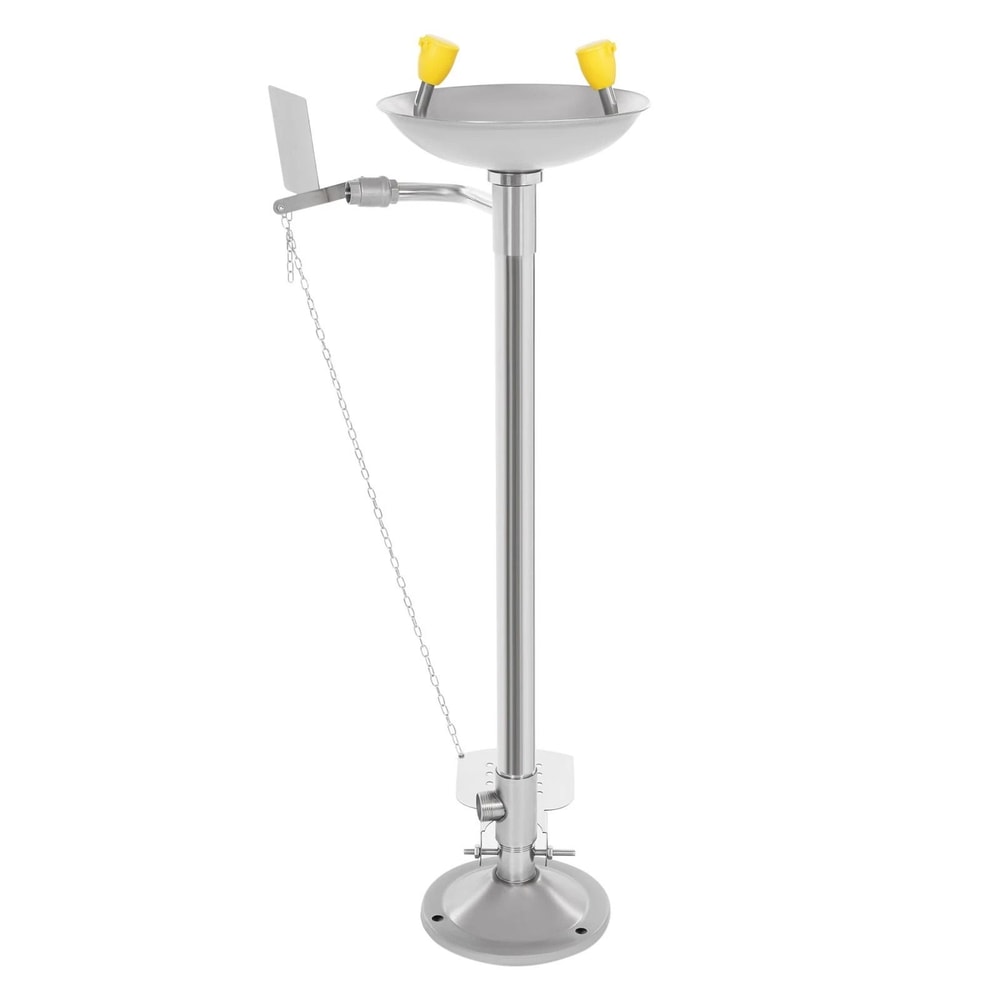 Premium Floor Standing Emergency Eyewash Station Durable Stainless Steel Eyewash For Workplace Safe 13