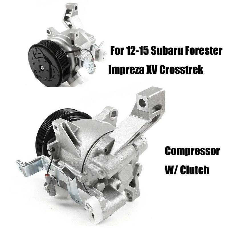 Premium Subaru XV Crosstrek AC Compressor With Clutch Direct Fit Subaru Replacement 11