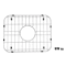 Premium Stainless Steel Sink Bottom Grid Kitchen Sink Protector 4