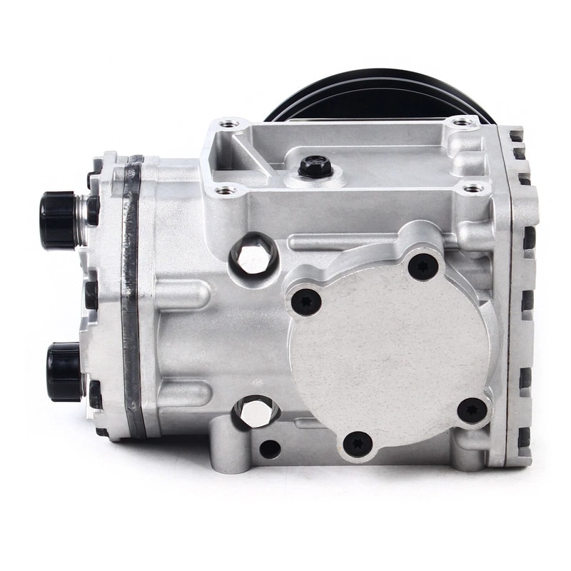 Premium Freightliner Kenworth Peterbilt AC Compressor With Groove Clutch Direct Fit Replacement 8