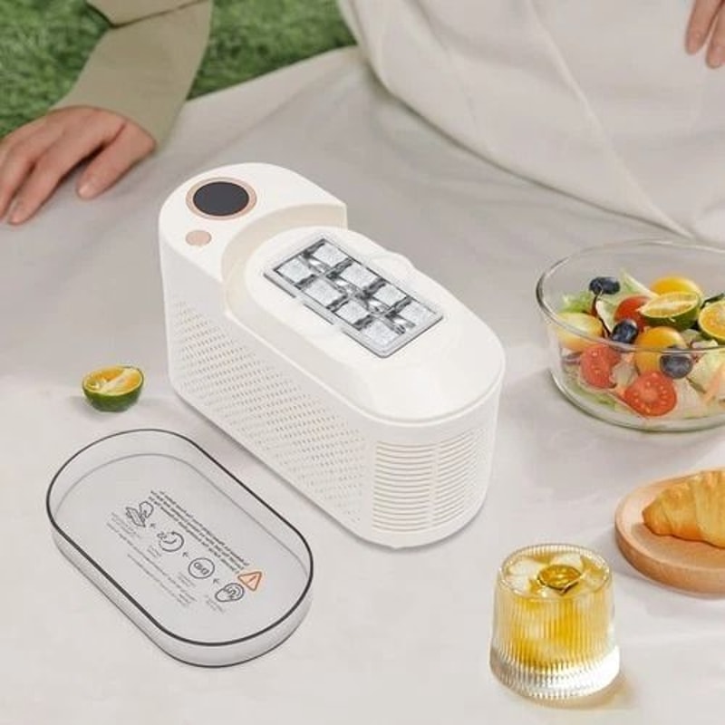 Portable Mini Countertop Ice Maker Machine Portable Ice Maker For Home Car Travel 6