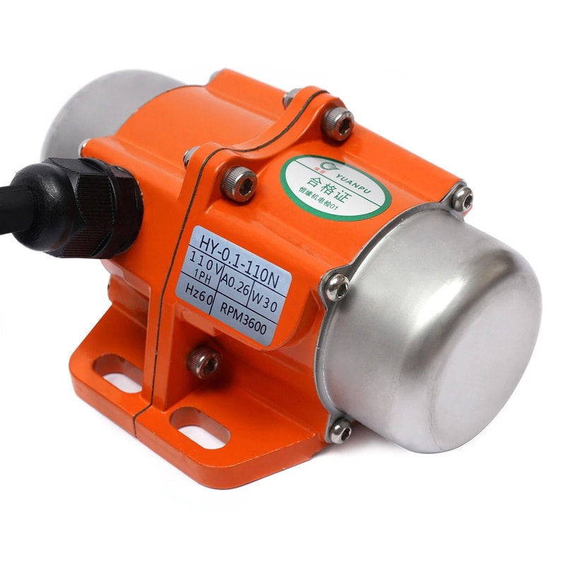 Premium Single Phase Concrete Vibrator Motor High Performance Shaker Table Motor 6