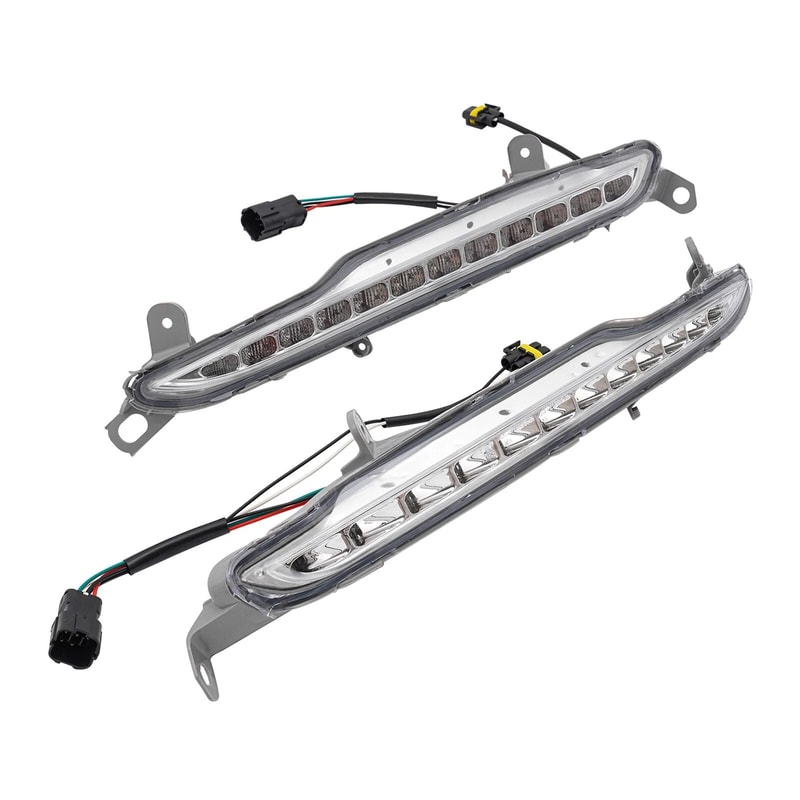 Premium Front Bumper LED Daytime Running Lights For Kia Optima K5 1