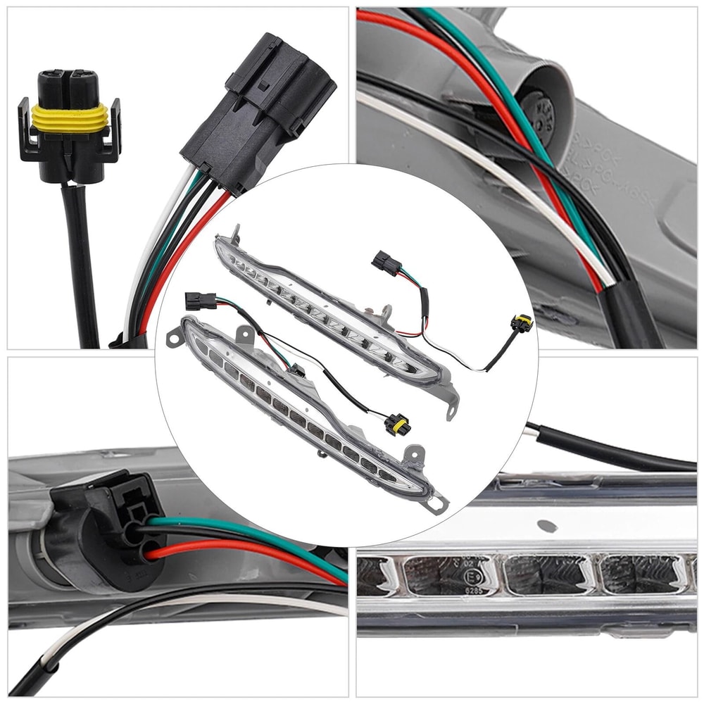 Premium Front Bumper LED Daytime Running Lights For Kia Optima K5 11