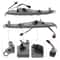 Premium Front Bumper LED Daytime Running Lights For Kia Optima K5 12