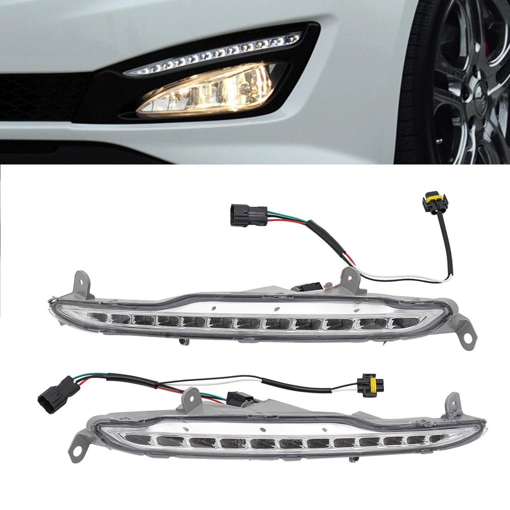 Premium Front Bumper LED Daytime Running Lights For Kia Optima K5 0