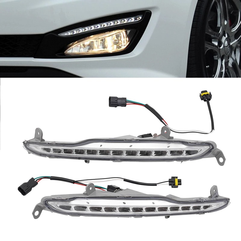 Premium Front Bumper LED Daytime Running Lights For Kia Optima K5 0