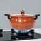 Pumpkin Shaped Micro Pressure Cooker Pot Non Stick Stovetop Pressure Cooking Pot 15