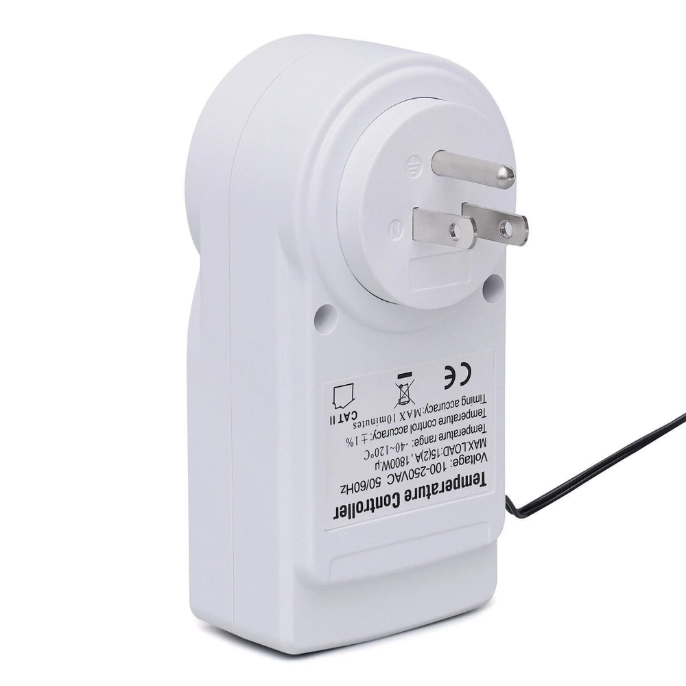 Smart Digital Thermostat Outlet Plug Temperature Controller Socket With Programmable Timer 3
