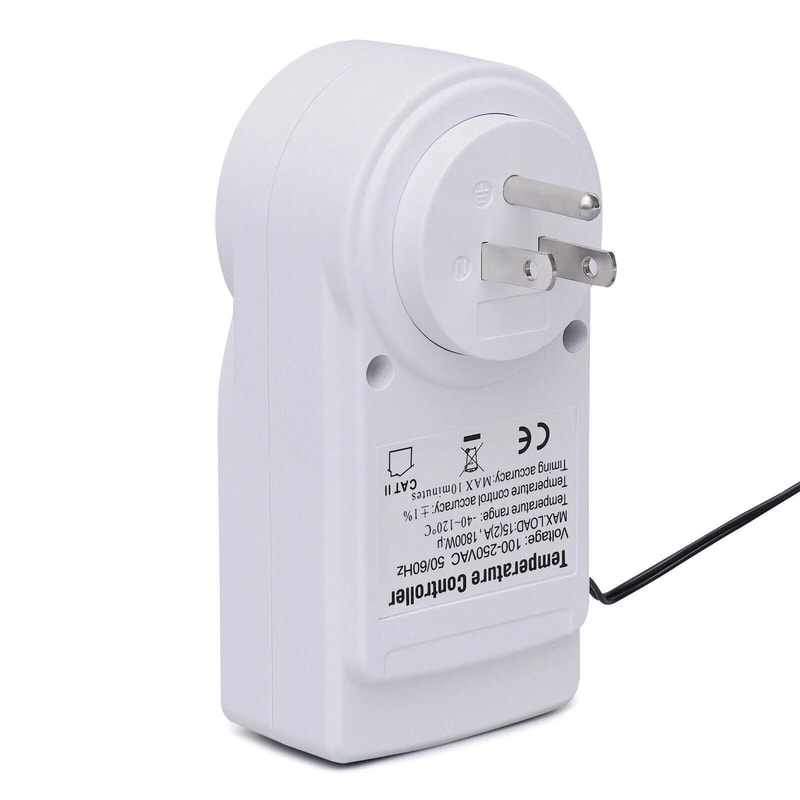 Smart Digital Thermostat Outlet Plug Temperature Controller Socket With Programmable Timer 3