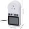 Smart Digital Thermostat Outlet Plug Temperature Controller Socket With Programmable Timer 8