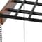 Kitchen Ceiling Mount Hanging Pot Rack Cookware Organizer Shelf 6