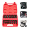 Professional Universal Joint Socket Set 38 Drive Swivel Socket Set Durable Mechanic Tool Kit 14