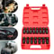 Professional Universal Joint Socket Set 38 Drive Swivel Socket Set Durable Mechanic Tool Kit 15