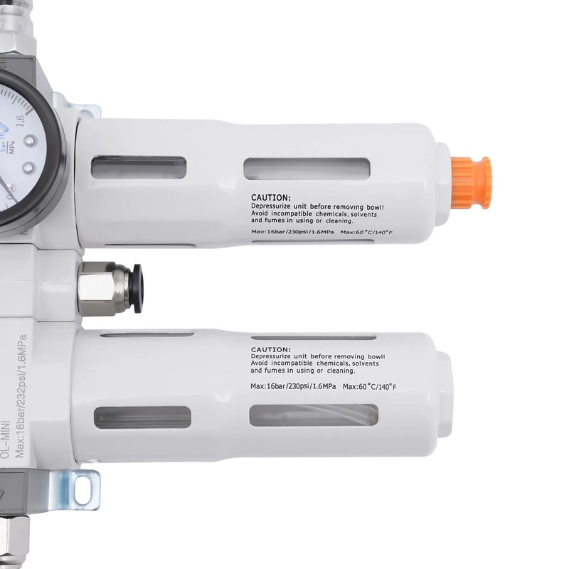 Professional Tire Changer Air Regulator Kit With Oil Water Separator Gauge For EagleRangerTriumph 2