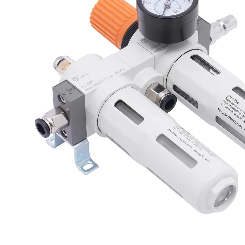 Professional Tire Changer Air Regulator Kit With Oil Water Separator Gauge For EagleRangerTriumph 4