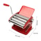 Premium Stainless Steel Pasta Maker Manual Adjustable Thickness Pasta Machine With Settings 7