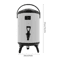 Premium Stainless Steel Hot And Cold Drink Dispenser With Thermometer Insulated Beverage Dispenser 14