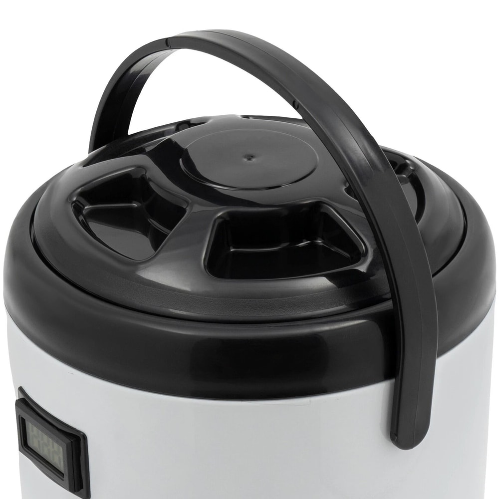 Premium Stainless Steel Hot And Cold Drink Dispenser With Thermometer Insulated Beverage Dispenser 8