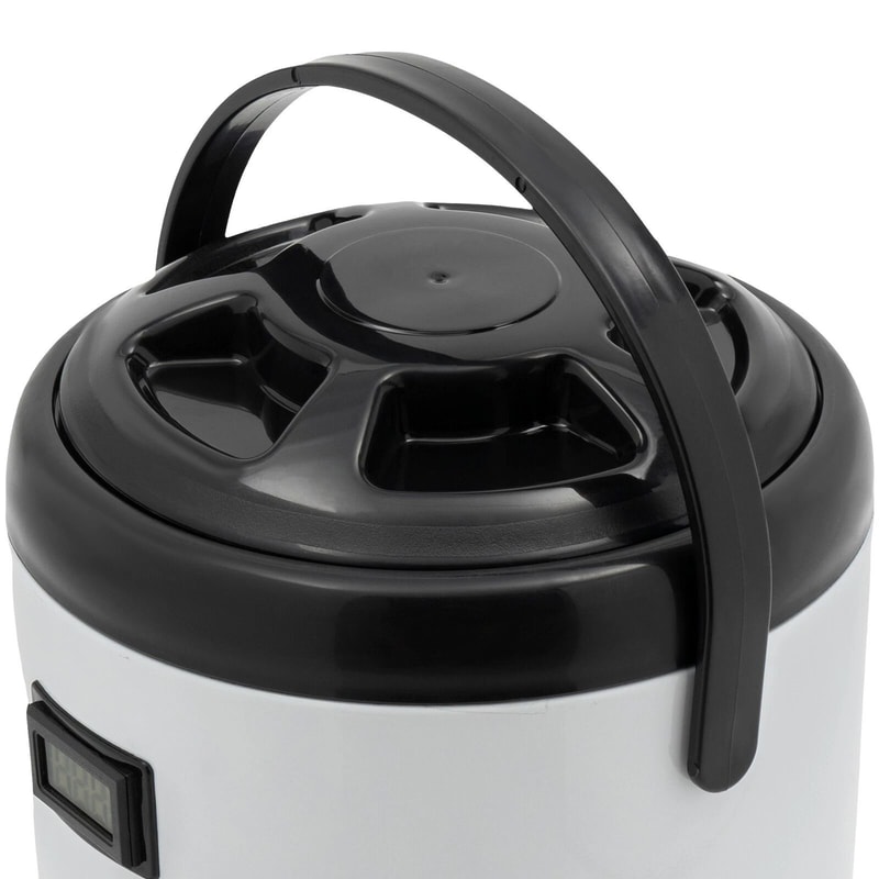 Premium Stainless Steel Hot And Cold Drink Dispenser With Thermometer Insulated Beverage Dispenser 8