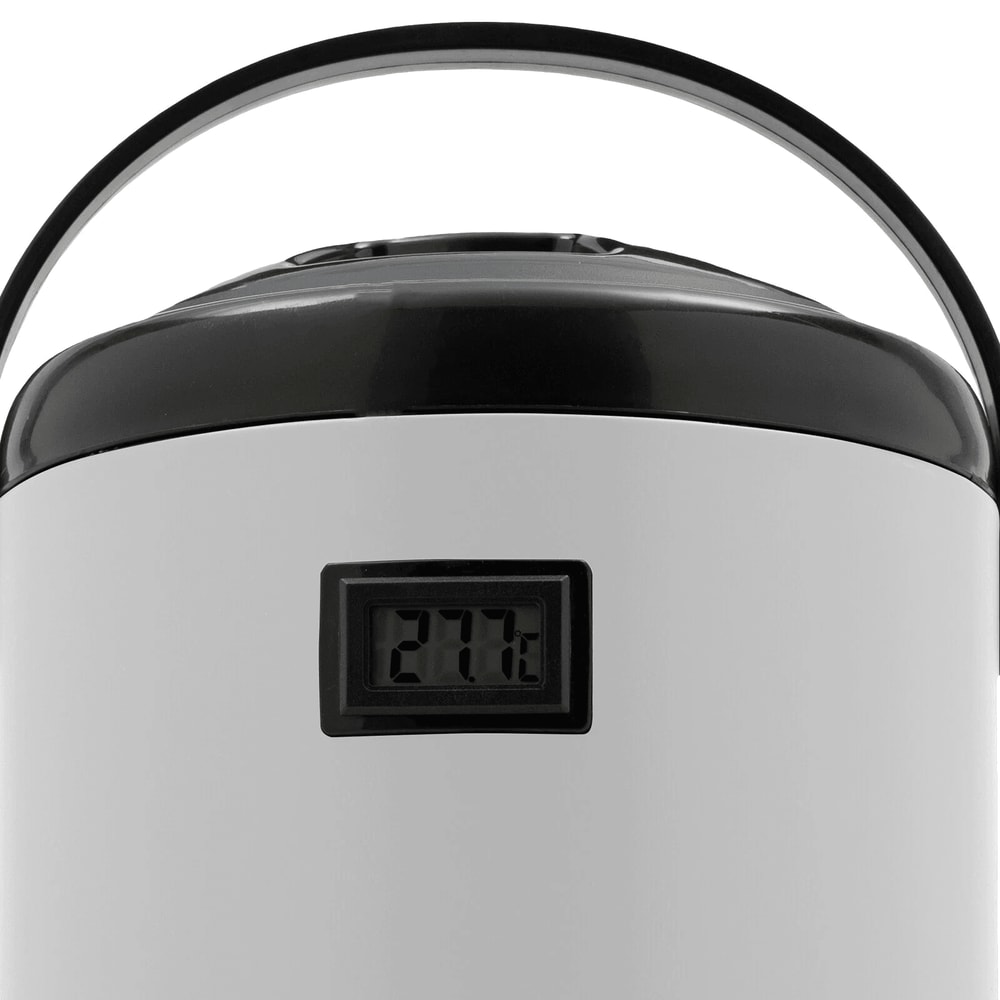 Premium Stainless Steel Hot And Cold Drink Dispenser With Thermometer Insulated Beverage Dispenser 9