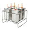 Premium Stainless Steel Ice Cream Molds Pop Lolly Holder Set 9