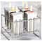 Premium Stainless Steel Ice Cream Molds Pop Lolly Holder Set 11